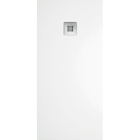 BASE CHUV STONE BRANCO C/VALVULA 80x120