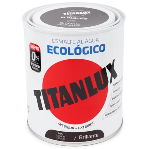 TIT TITANLUX ECO AQUOSO BRILHO 544 0.25L TABACO