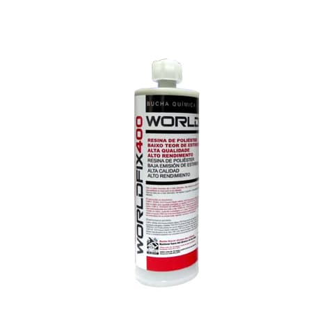 BUCHA QUIMICA WORLDFIX-400 300ml resina poliester