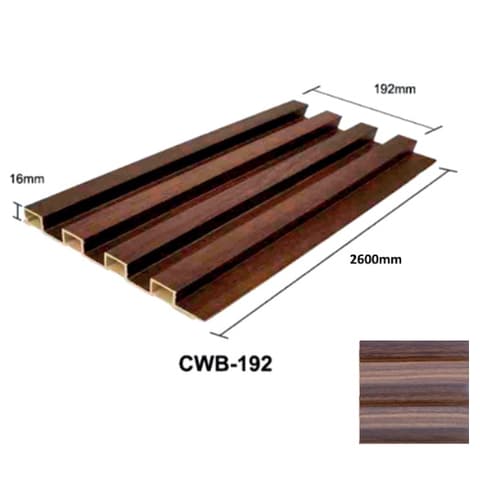 PAINEL DECOR PVC RIPADO 2600x160mm CWB-192 8014