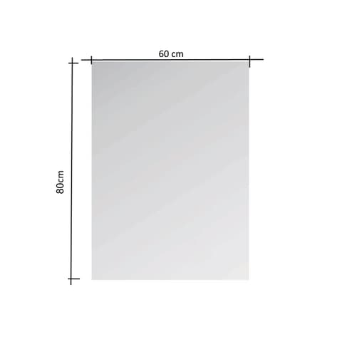 ESPELHO WC LISO C/MOLDURA TRASEIRA 80x60