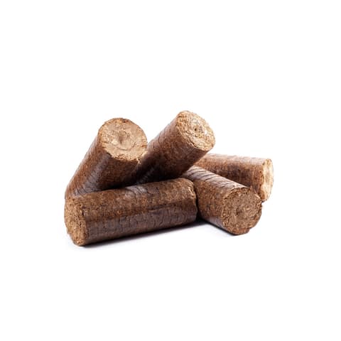 BRIQUETA COMBUSTIVEL BIOMASSA 10KG ( pacote)