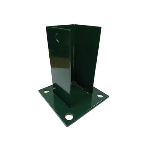 BASE METAL POSTE VEDAÇÃO VERDE 6005