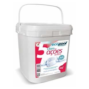 CLORO 5 ACÇÕES TRATAM. COMPLETO 5KG PARA PISCINA
