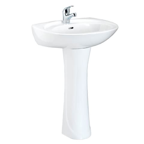 LAVATORIO CERAMICO C/COLUNA ORBITA 51cm
