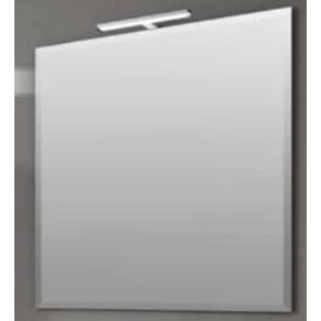 ESPELHO WC LISO FOLHA BISEL 80x80 ***