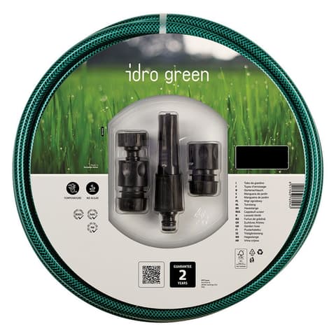 MANG.KIT C/ACES. 15m 5/8" VERDE IDRO