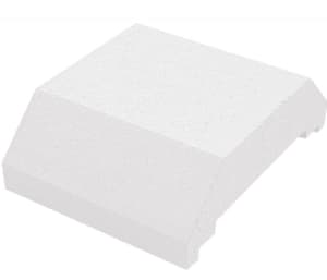 BLOCO PEÇA COBRE MURO BRANCO 25x20