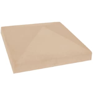 BLOCO PEÇA TAMPA PILAR AMARELO 35x35