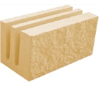 BLOCO SPLIT AMARELO ZUNCHO 40x20x20 Hidrof