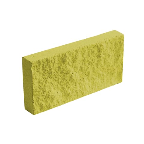 PLAQUETA SPLIT AMARELO 40x20x6 Hidrof.