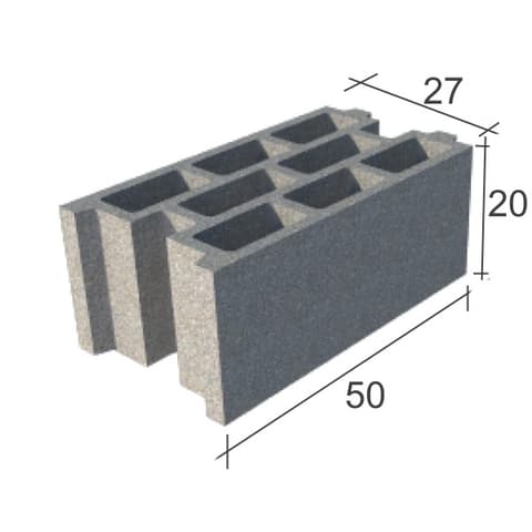 BLOCO BETAO C/Encaixe 50x20x27