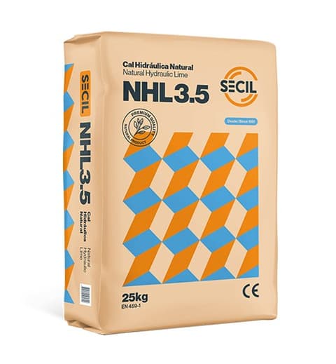 CAL HIDRAULICA SECIL Natural NHL 3.5 25Kg *