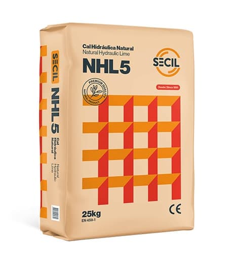 CAL HIDRAULICA SECIL Natural NHL 5 25Kg *