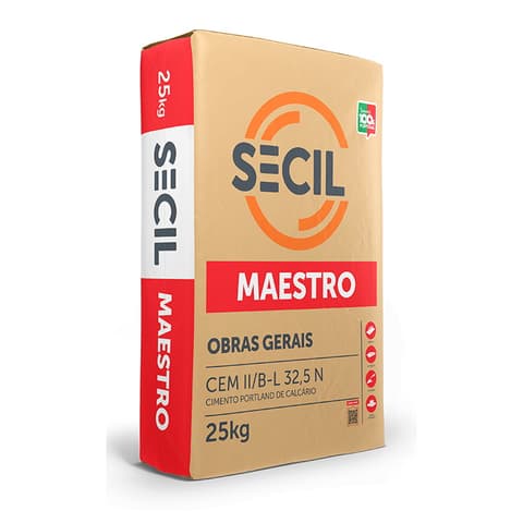 CIMENTO NORMAL SECIL MAESTRO    25 kg  32,5N
