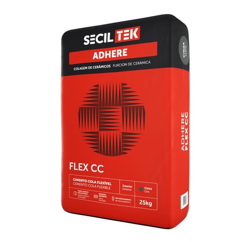 CIMENTO COLA ADHERE FLEX CC CINZA 25kg