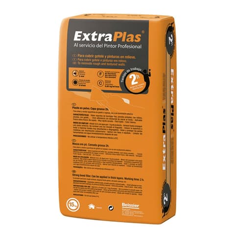 MASSA BARRAMENTO EXTRAPLAS LARANJA 15Kg