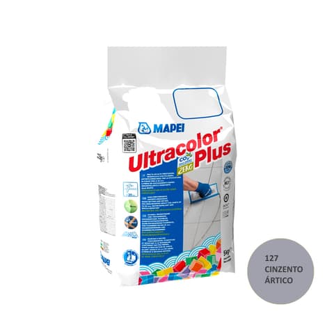 MAPEI JUNTA ULTRACOLOR PLUS Nº127 CINZA ARTICO 5kg *