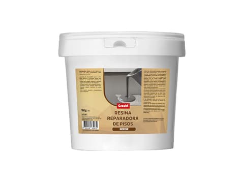 RESINA EPOXY REPARADORA PISOS REPISE KIT 3.5kg