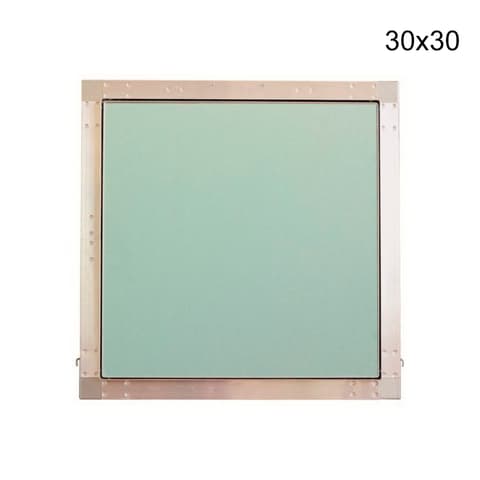 ALÇAPAO PORTA VISITA GESSO 30x30