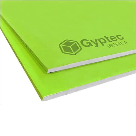 PLACA GYPTEC PROTECT P/EXTERIOR BA13 1.2x2.4= 2.88m²