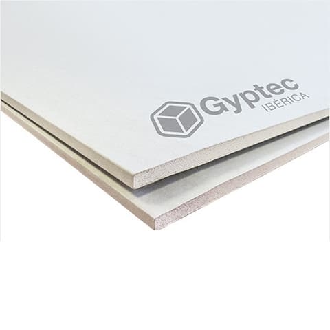 PLACA GYPTEC STANDARD BA13 1.2x2.5mt = 3m²