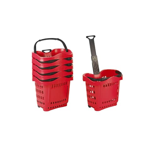 CARRO MAO PVC C/RODAS 43LTS SUPERMERCADO