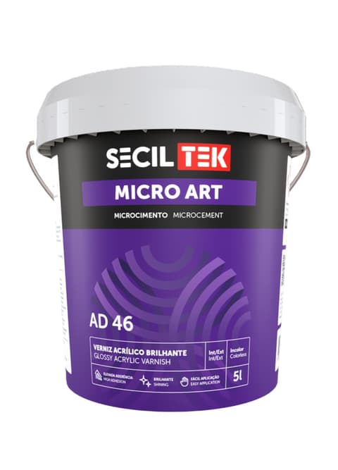 MICRO ART AD 46 VERNIZ ACRILICO BRILHO MICROART 5L