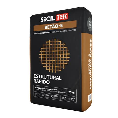 SECILTEK BETAO-S ESTRUTURAL RAPIDO CINZA 25kg
