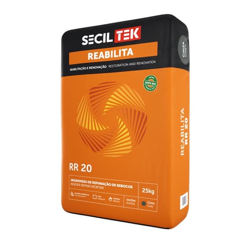 SECILTEK REABILITA REPARAÇAO RR 20 25Kg REBOCO