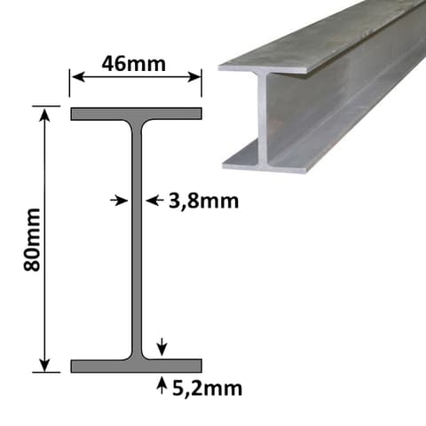 VIGA FERRO PERFIL IPE S275JR