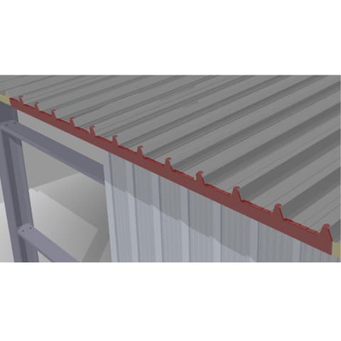 REMATE TOPO P/COBERTURA ISOTER 5 ondas 1.0mt ral 3009