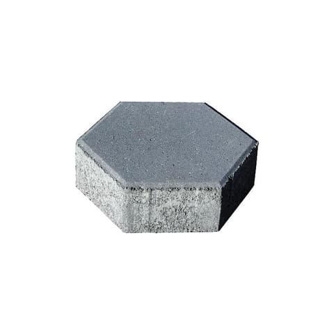 PAVE HEXAGONAL 6cm Cinza