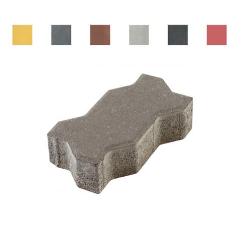 PAVE MAPA PORTUGAL 22x11x06cm Branco/Preto/Vermelho