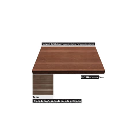 MA 390-P42 PLACA MADEIRA DECK CASTANHA 60x40x4.2