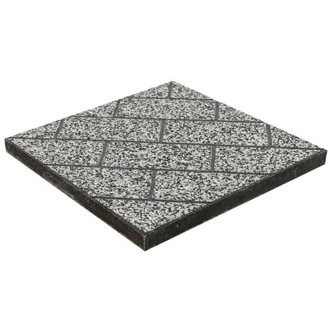 MA 4241-M30 MOSAICO R/POLIDO PRETO 40x40x3 PAVE