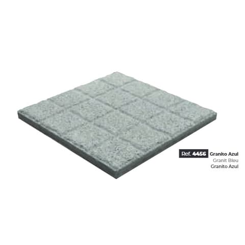 MA 4456-M30 MOSAICO BUJARDADO GRANITO AZUL 40x40x3