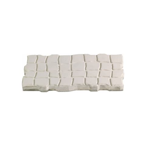 MA 500-C33 MOSAICO CALÇADA BRANCA NAO POLIDA 40x20x3.3
