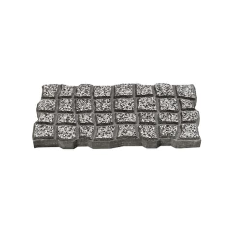 MA 521-C33 MOSAICO CALÇADA PRETA POLIDA 40x20x3.3