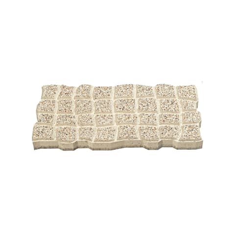 MA 550-C33 MOSAICO CALÇADA GRANITO AMARELO POLIDO 40x20x3.3