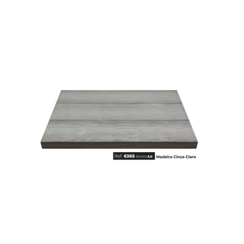 MA 6365-P30 PLACA TIPO MADEIRA 3 TABUAS CINZA 60x40x3