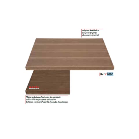 MA 6390-P30 PLACA TIPO MADEIRA DECK CASTANHA 60x40x3
