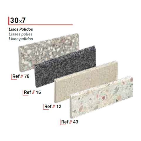 MA RODAPE POLIDO MARMORITE R-7 REF.76 /52/11/14/18 *30x7x1.4