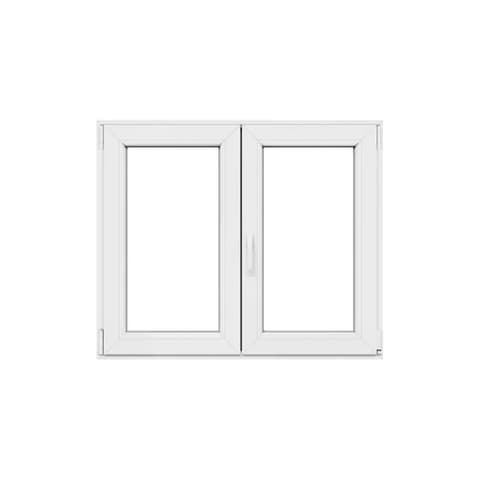JANELA PVC OSCILOBATENTE 1200x1000mm 2F