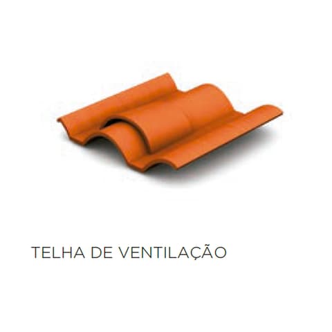 TELHA ARGIB. VENTILAÇAO IBERICA VERMELHA