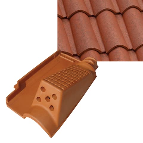 TELHA PASSADEIRA VENTILAÇAO PIEMONTESA ENVELHECIDA