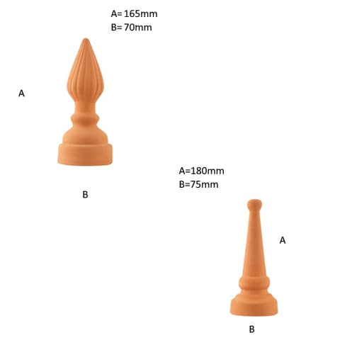 PIRAMIDE BARRO MINI PINHA OU CONICA
