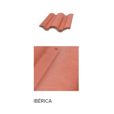 TELHA ARGIBETAO IBERICA VERMELHA LISA
