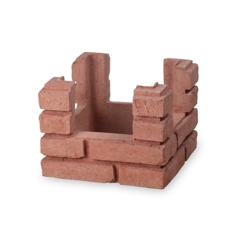 SAS CHAMINE TIJOLO BURRO 40x40x24