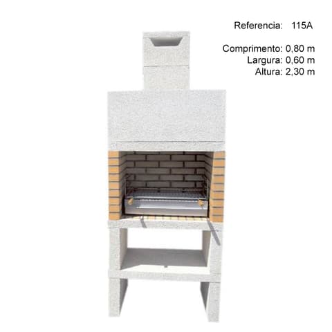 CHURRASQUEIRA 115-A p/brita